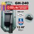 🎣 Лодка ПВХ Grif Boat GH-240 - двухместная просторная для рыбалки (хаки)