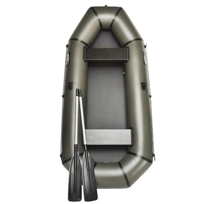 Двухместная надувная лодка ПВХ Grif GL 270 — максимальная просторность (270 см / 14 кг)