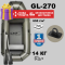 Двухместная надувная лодка ПВХ Grif GL 270 — максимальная просторность (270 см / 14 кг)