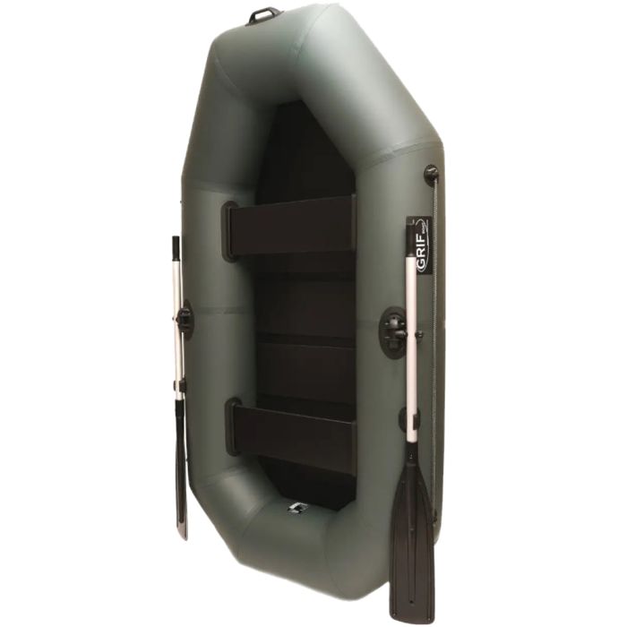 🏆 Лодка ПВХ Grif Boat GA-240 — двухместная люкс класс облегченная (гарантия 3 года)