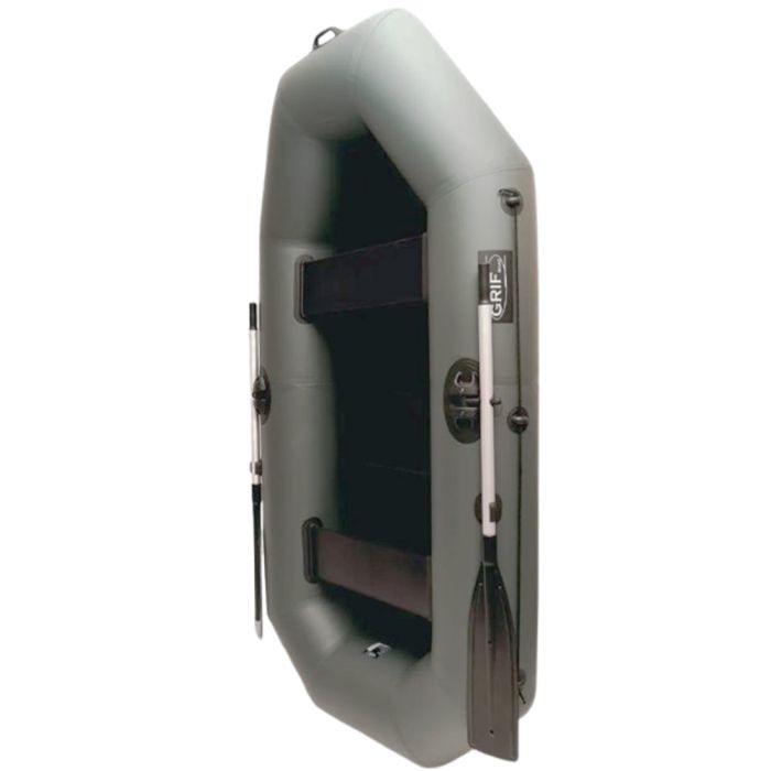 🏆 Лодка ПВХ Grif Boat GA-250 — двухместная люкс класс с удлиненным кокпитом (гарантия 3 года)
